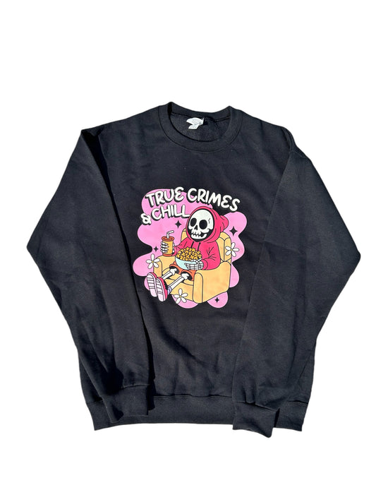 True Crimes & Chill Crewneck