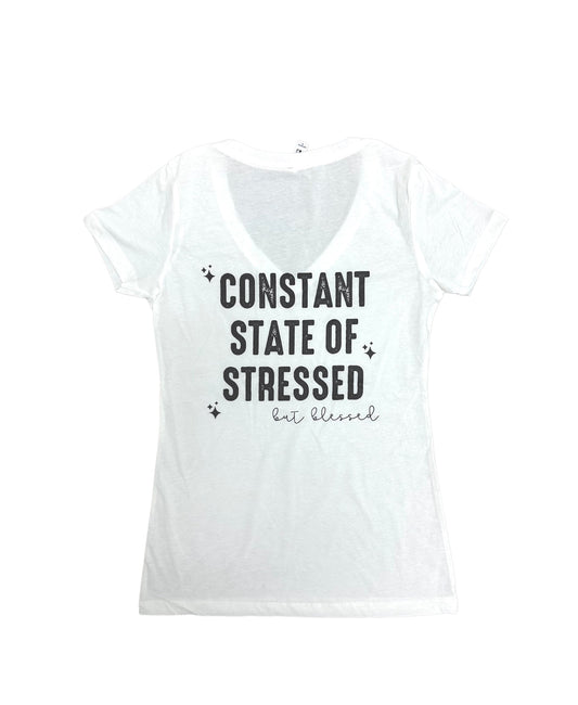 Constant state of stressed tee