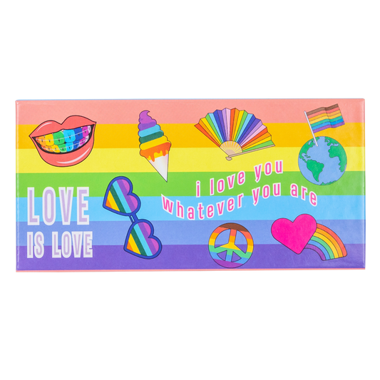 "Proud To Be Me"Lashes Purple rainbow-0.07 D Mix 8-15mm